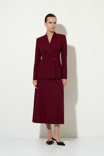 Юбка А-силуэта VASSA&Co, пол женский, цвет красный