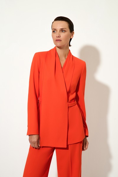 Жакет с акцентной деталью VASSA&Co, пол женский, цвет красный