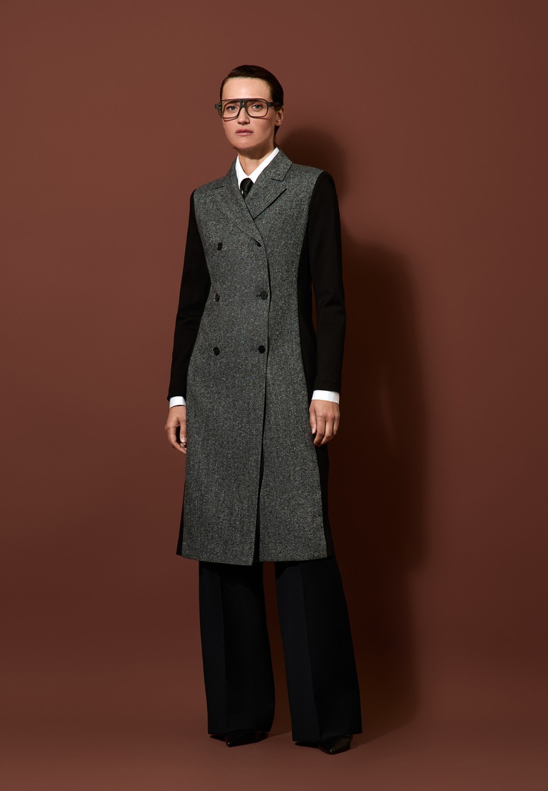 Платье-пальто VASSA&Co, пол женский, цвет серый