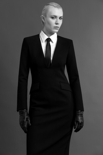 Платье-жакет VASSA&Co, пол женский, цвет черный