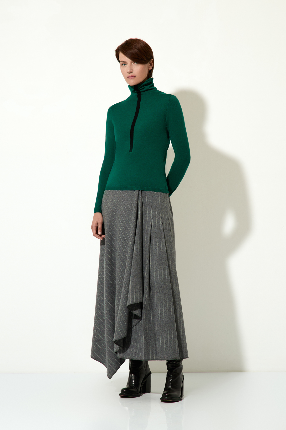 Джемпер женский VASSA CODE, пол женский, цвет зеленый