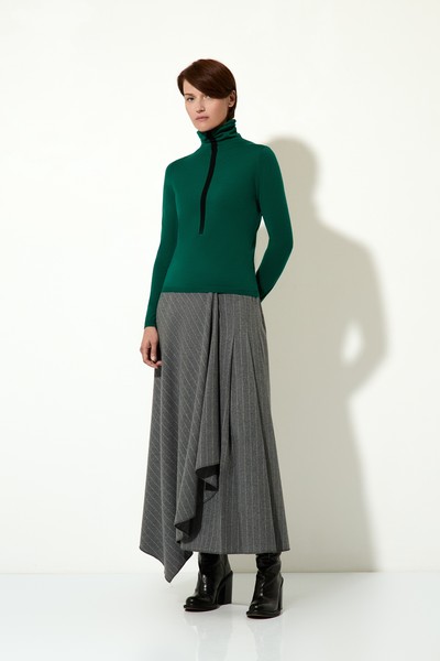 Джемпер женский VASSA CODE, пол женский, цвет зеленый