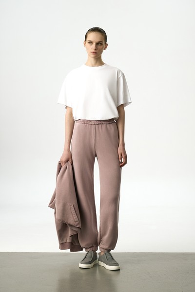 Брюки спортивные VASSA CODE, пол женский, цвет сиреневый