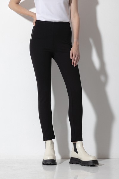 Леггинсы VASSA CODE, пол женский, цвет черный, фото №3