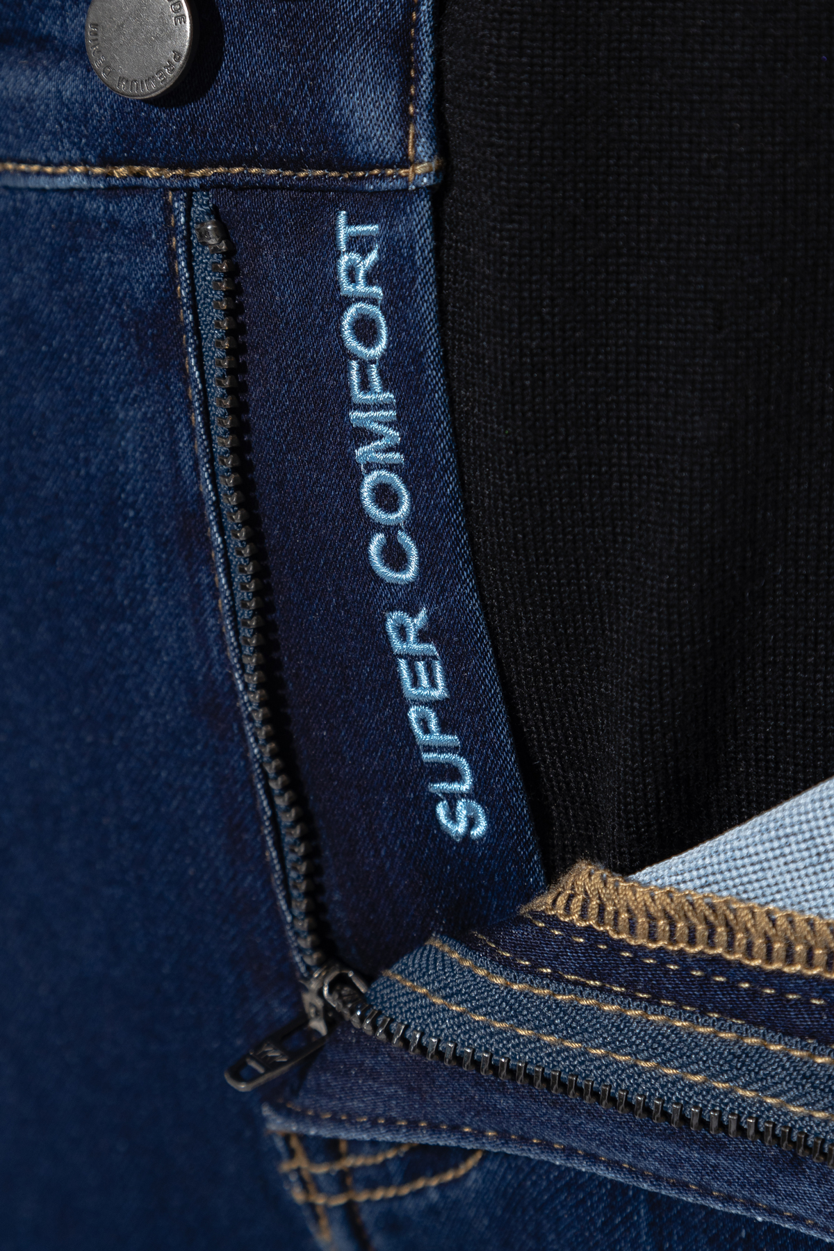 Джинсы Skinny Mid Rise VASSA CODE, пол женский, цвет синий, фото №6