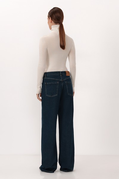 Джинсы Wide Leg VASSA CODE, пол женский, цвет синий, фото №5