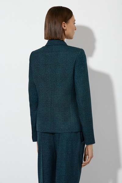 Жакет VASSA&Co, пол женский, цвет зеленый, фото №5