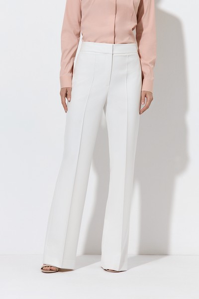 Брюки VASSA&Co, пол женский, цвет белый, фото №8