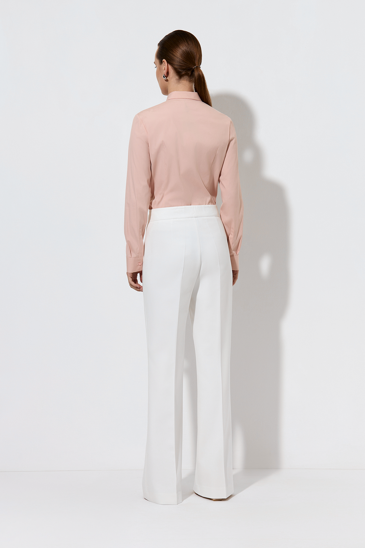 Рубашка VASSA&Co, пол женский, цвет бежевый, фото №7