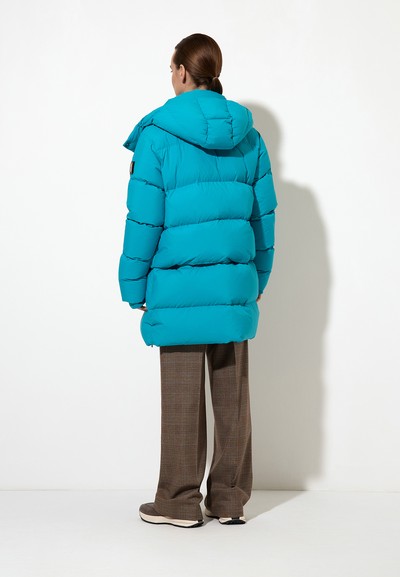 Пуховик-трансформер VASSA&Co, пол женский, цвет голубой, фото №5