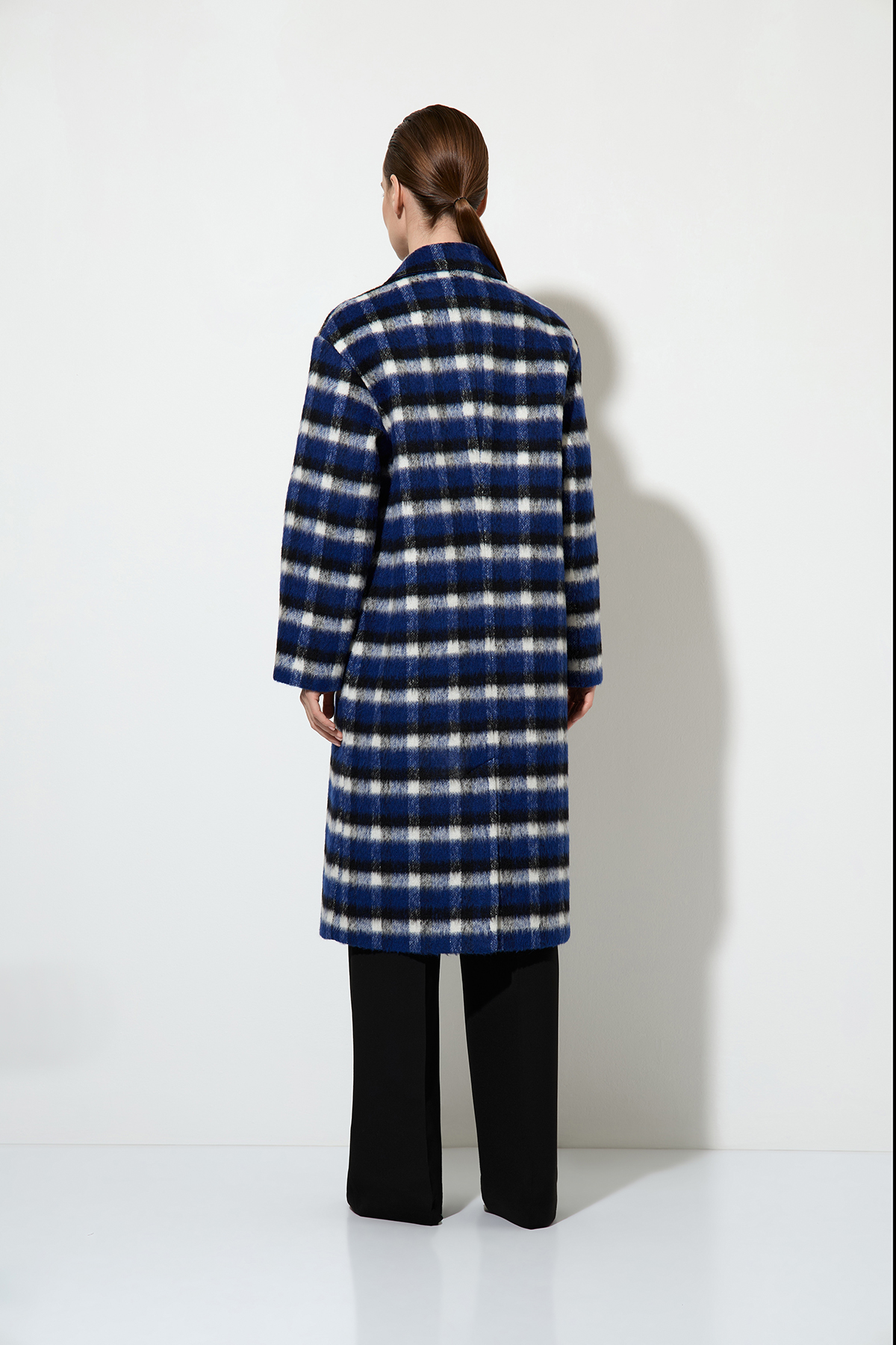 Пальто VASSA&Co, пол женский, цвет синий, фото №2