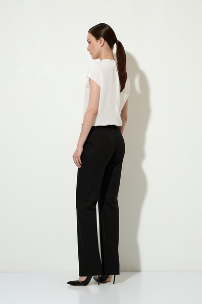 Брюки VASSA&Co, пол женский, цвет черный, фото №6