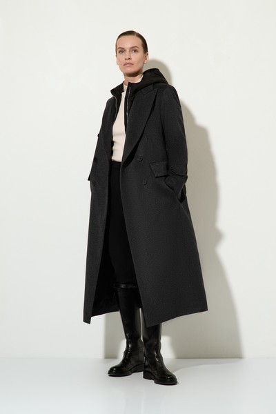 Зауженные брюки с молниями VASSA&Co, пол женский, цвет черный, фото №2