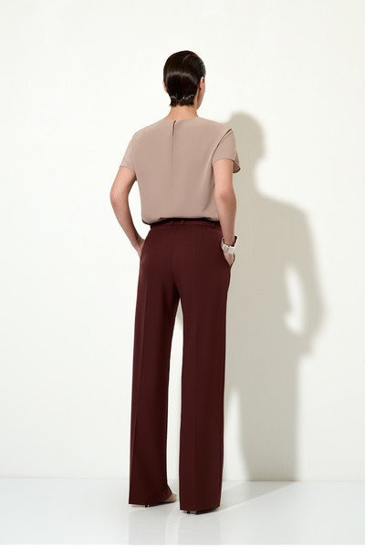 Блузка бежевая VASSA&Co, пол женский, цвет бежевый, фото №2