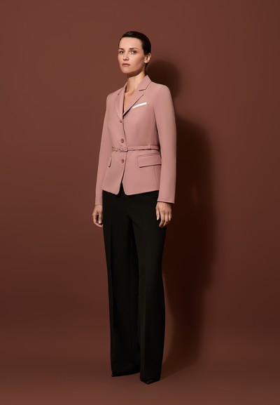 Жакет с поясом VASSA&Co, пол женский, цвет розовый, фото №2