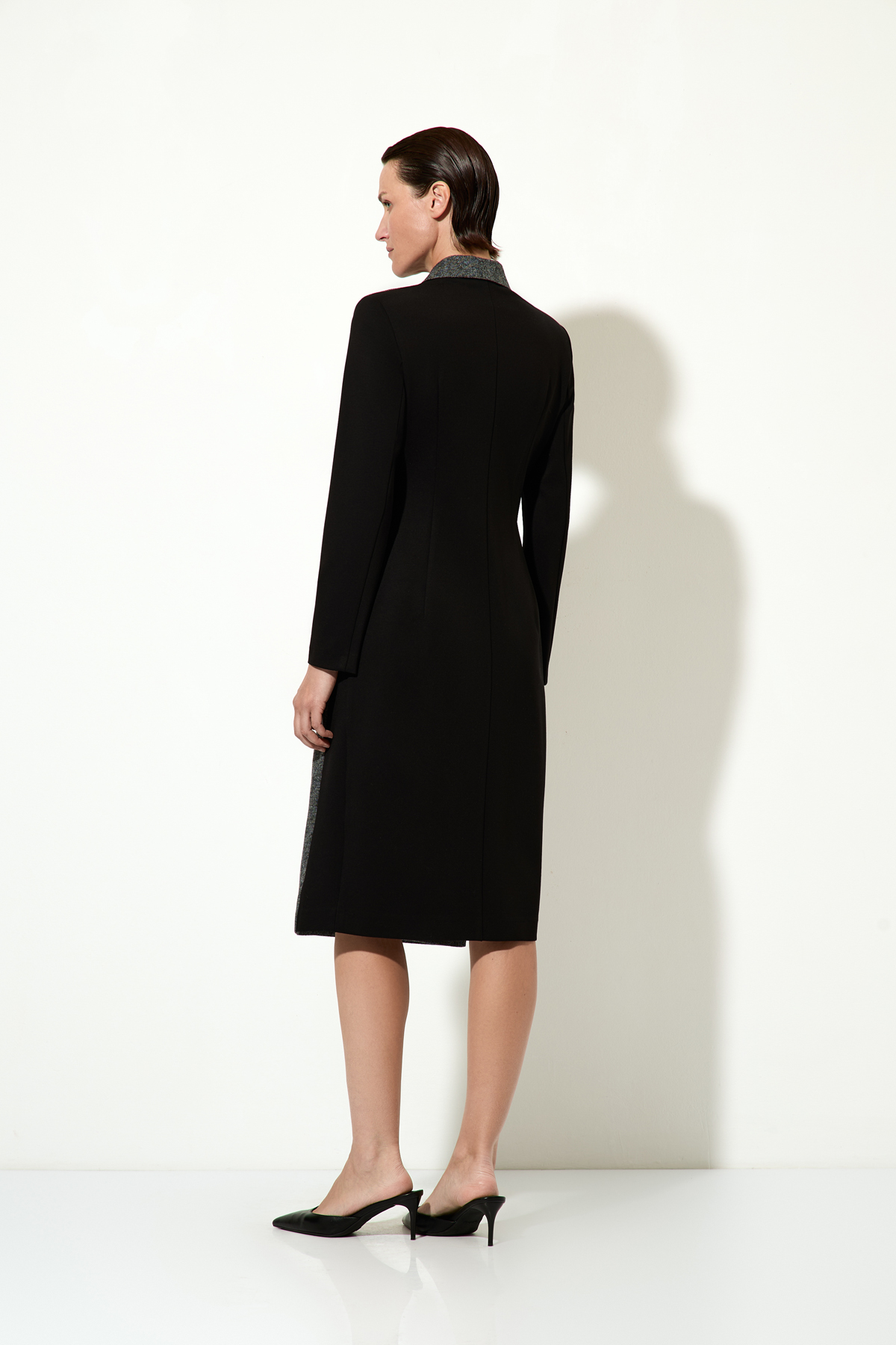 Платье-пальто VASSA&Co, пол женский, цвет серый, фото №4