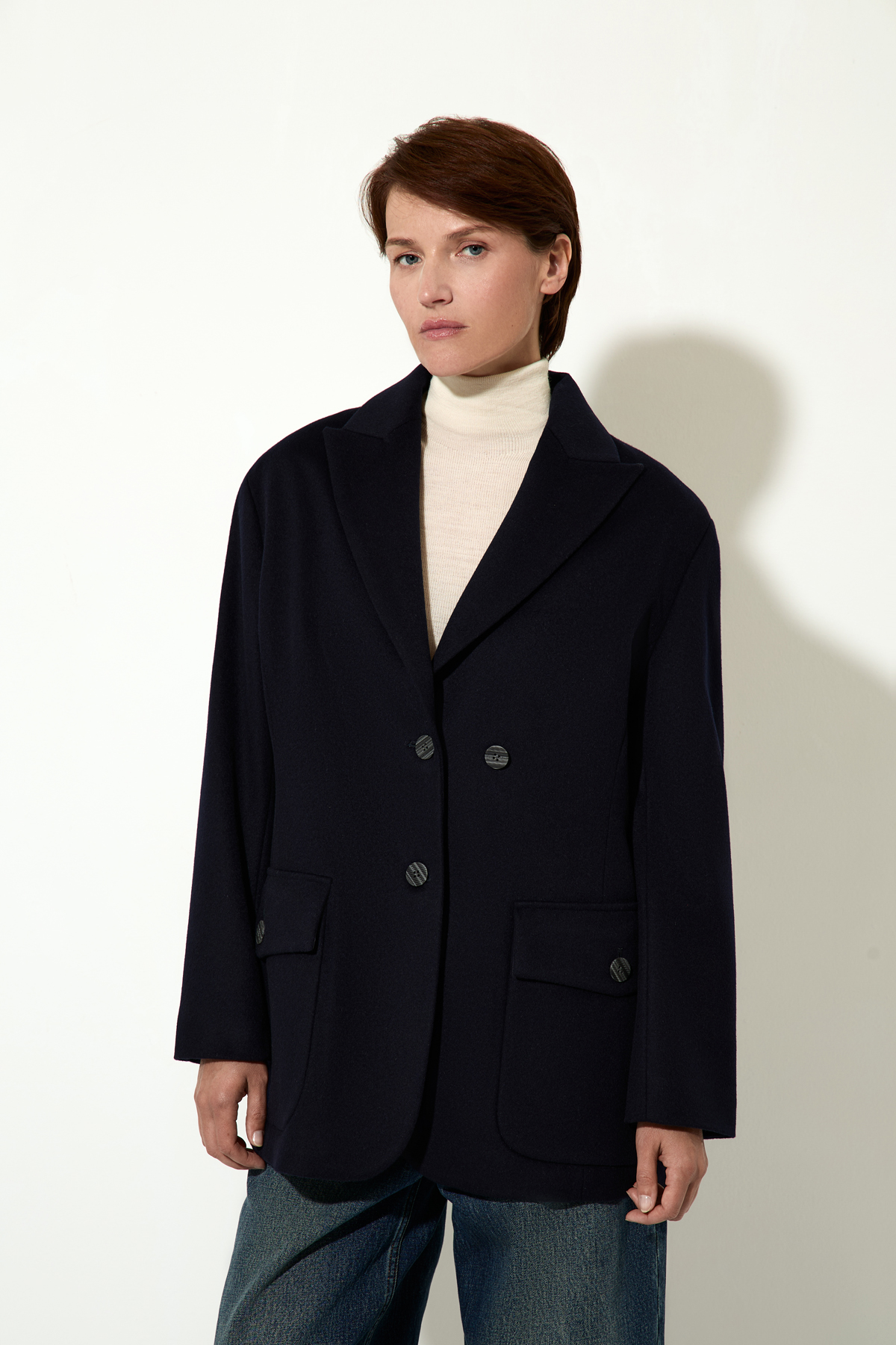 Жакет женский VASSA CODE, пол женский, цвет синий, фото №3