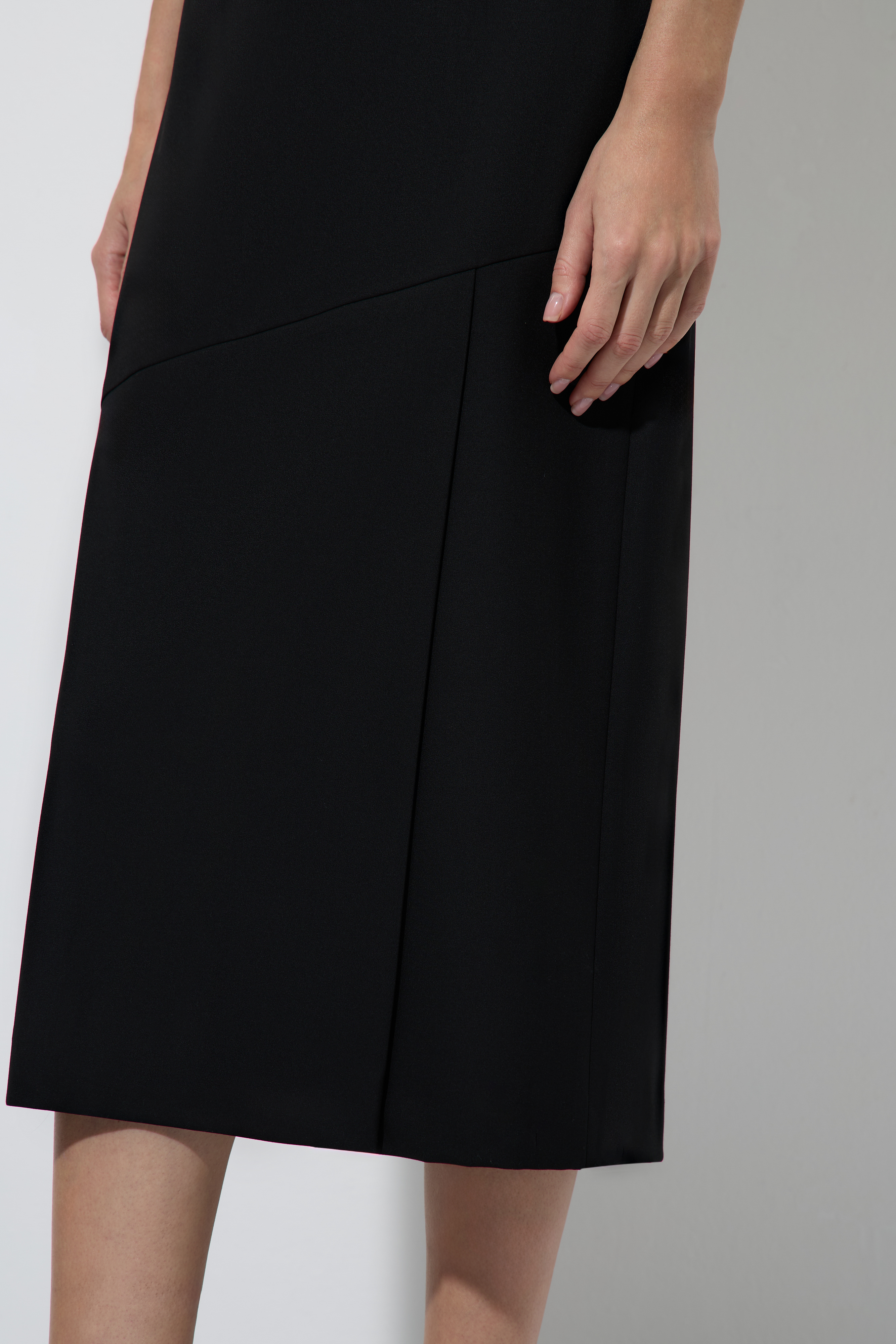 Юбка-миди с разрезом VASSA&Co, пол женский, цвет черный, фото №4