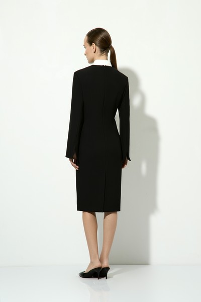 Платье-жакет VASSA&Co, пол женский, цвет черный, фото №3
