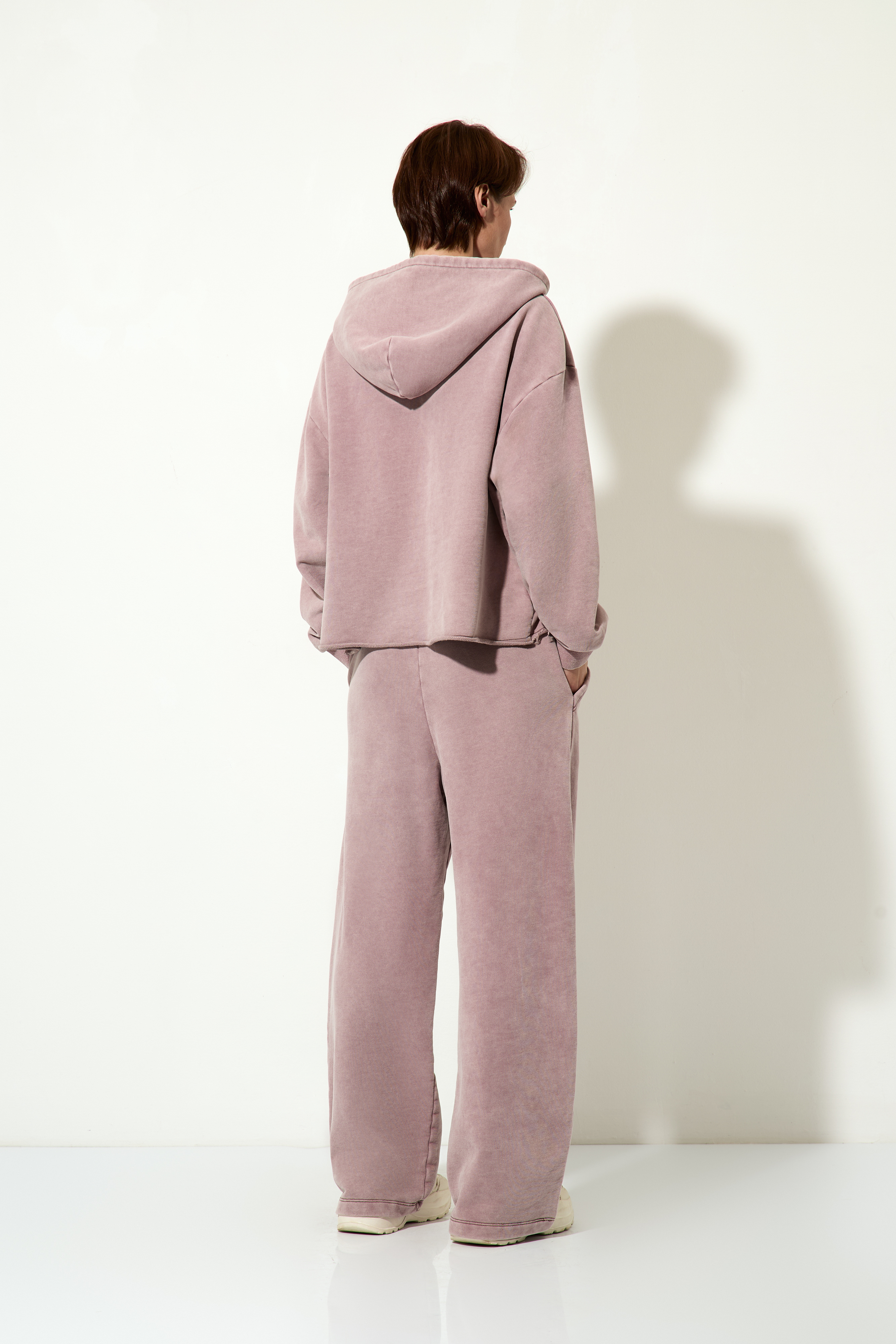 Худи сиреневого цвета VASSA CODE, пол женский, цвет сиреневый, фото №2