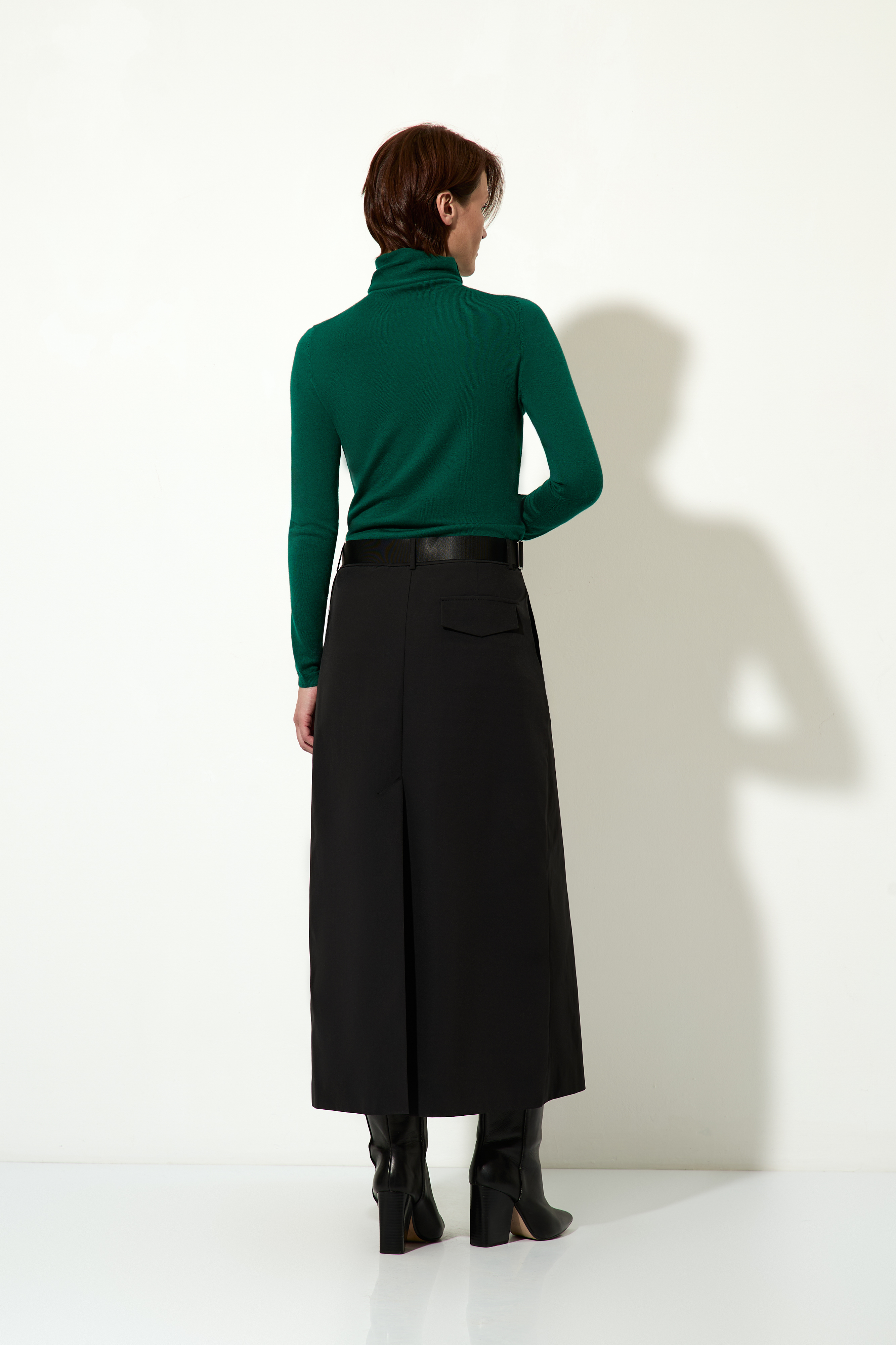 Юбка VASSA CODE, пол женский, цвет черный, фото №3