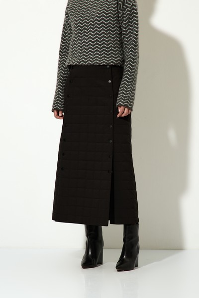 Юбка VASSA CODE, пол женский, цвет черный, фото №2