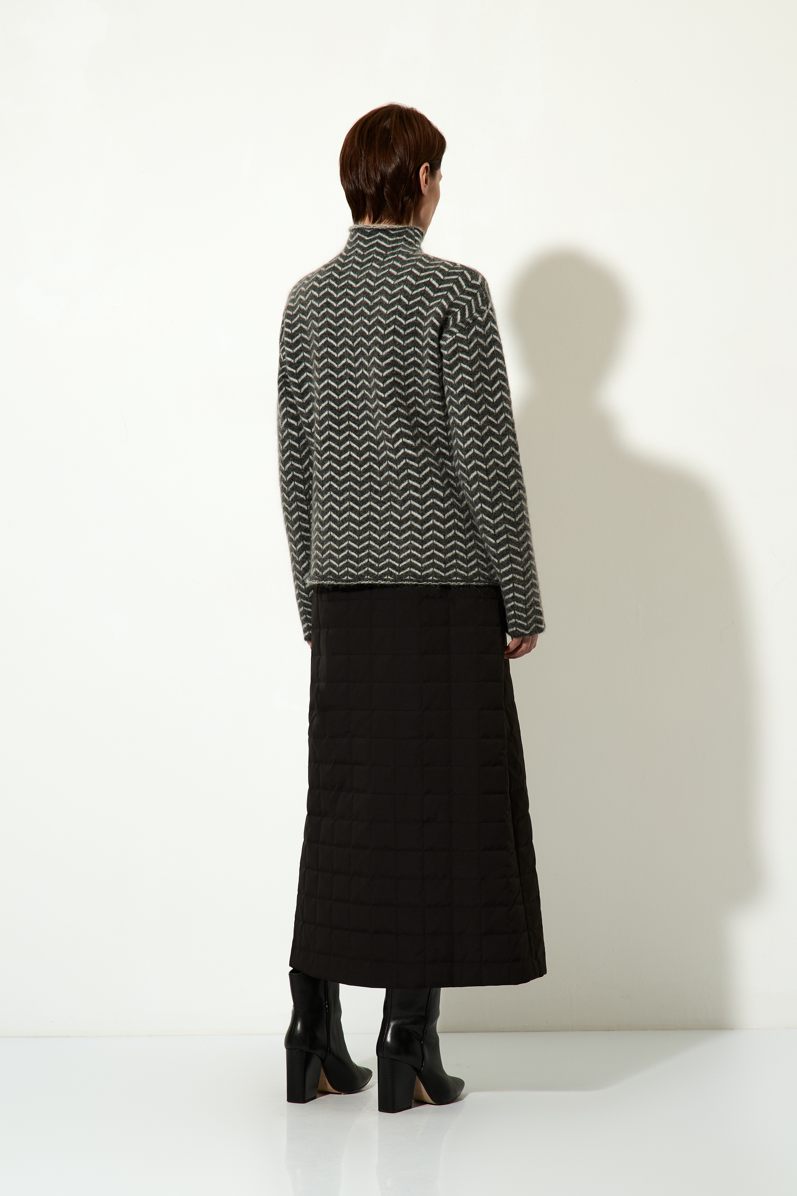 Юбка VASSA CODE, пол женский, цвет черный, фото №3