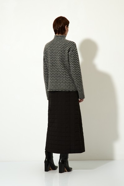 Юбка VASSA CODE, пол женский, цвет черный, фото №3