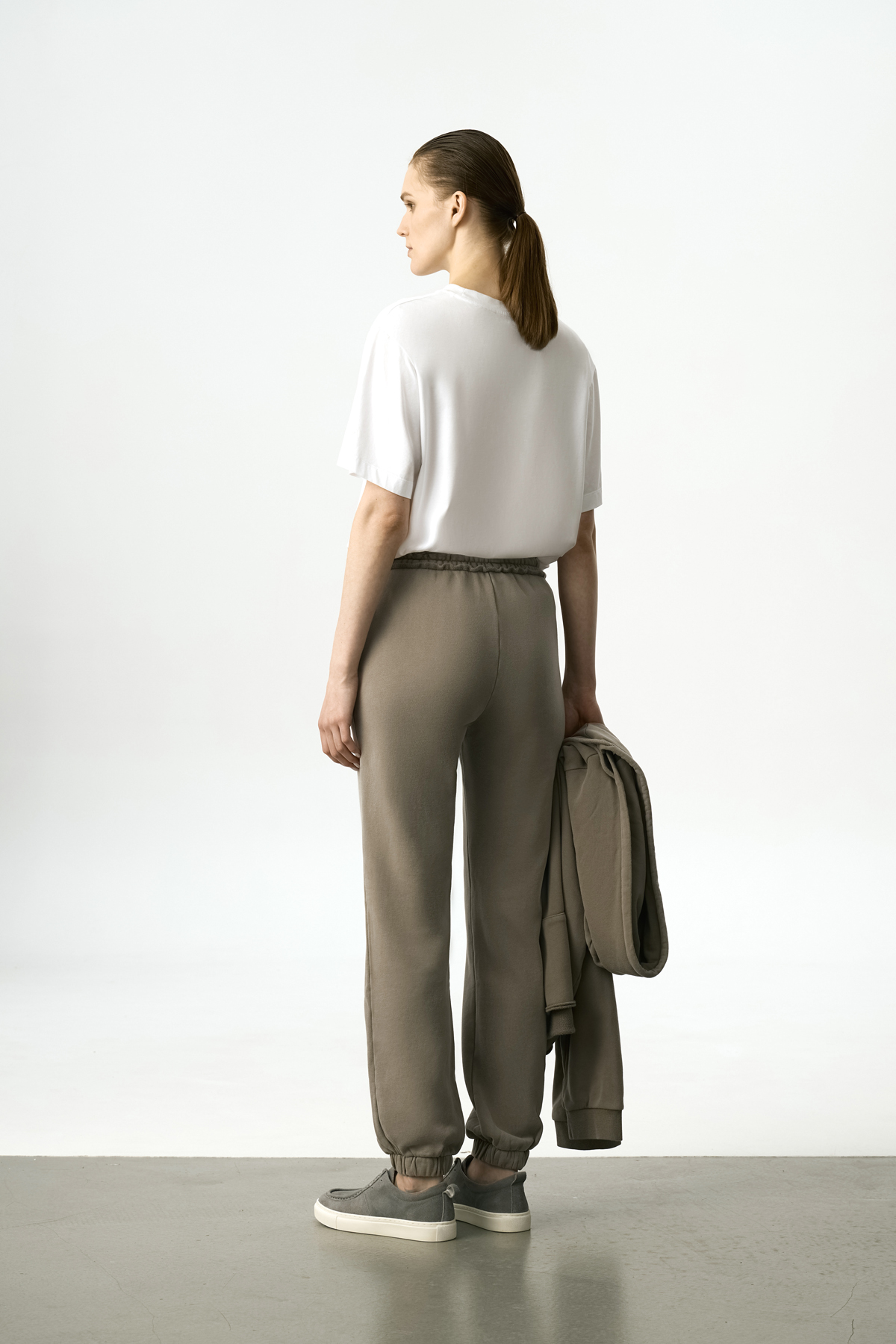 Брюки спортивные VASSA CODE, пол женский, цвет зеленый, фото №4