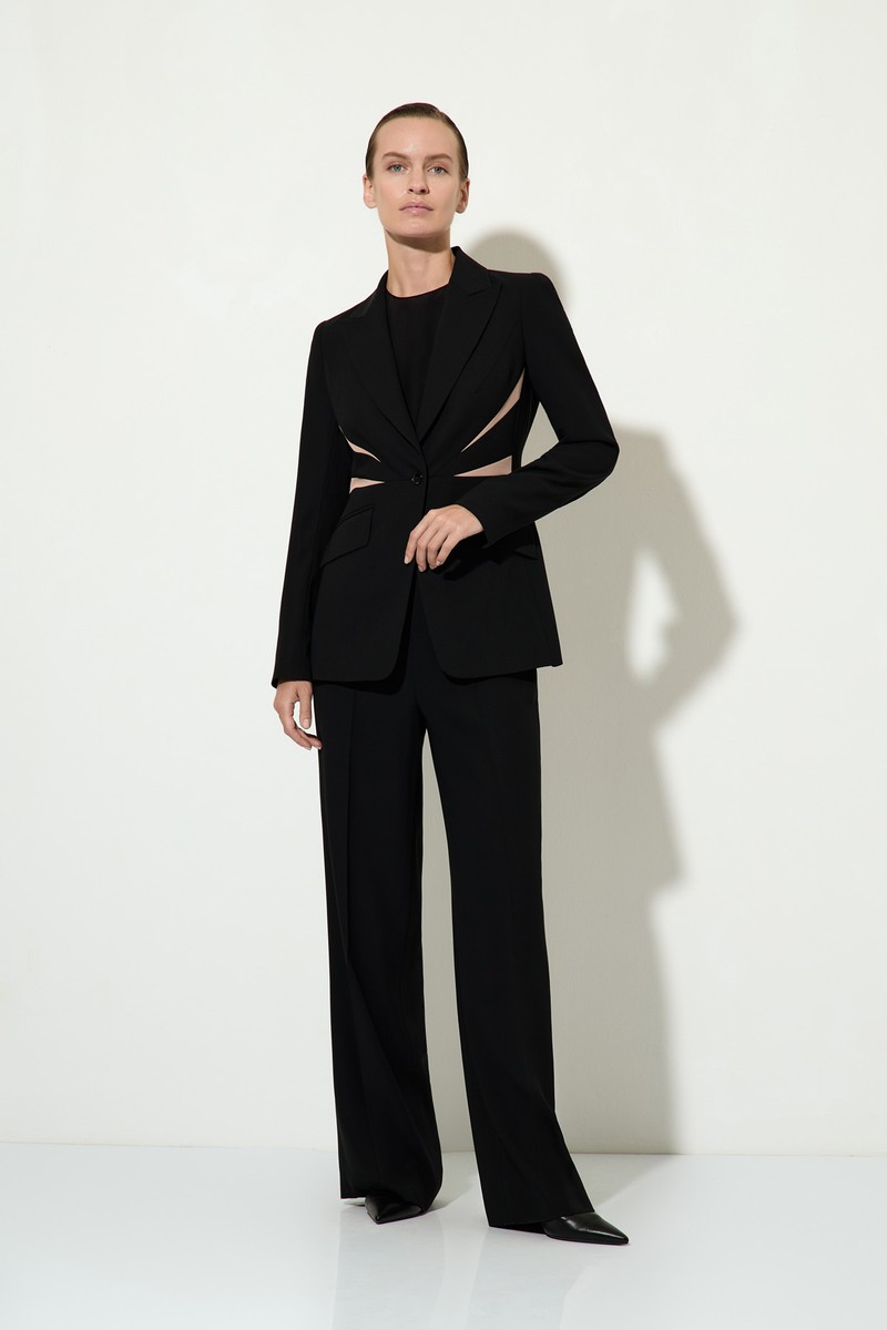 > Брючный костюм с акцентным жакетом > №1