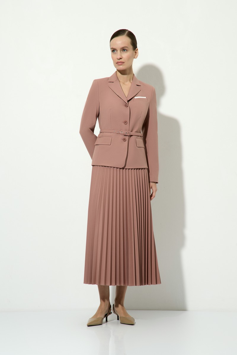 > Костюм с плиссированной юбкой > №1